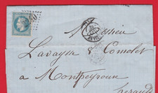 timbre  Napoléon III  Lauré