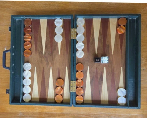 Backgammon haut gamme bois - gamme,