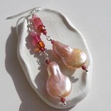 boucles d'oreilles pierre