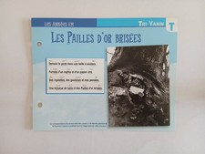 CARTE FICHE - TRI YANN  Les