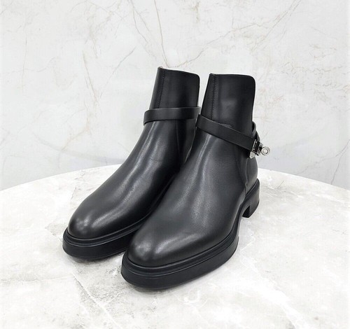 Hermes bottes chelsea cuir - bottes, en