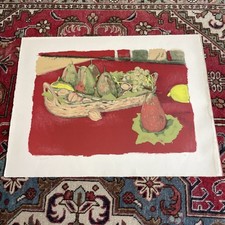 Maurice Brianchon Lithographie FRUITS D’AUTOMNE 1956 Ex H C B État Rarissime !