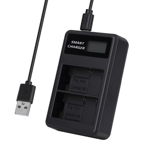 Chargeur lcd double pour - lcd, 2x