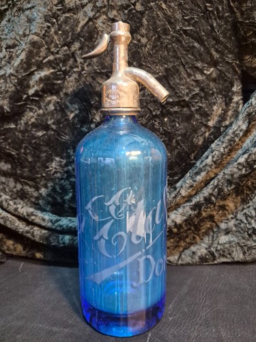 Syphon eau seltz bleu - syphon,