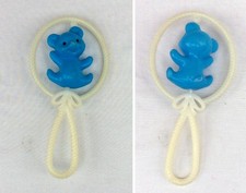 JOUET HOCHET EN PLASTIQUE CELLULOÏD - GRELOT - COLLECTION - ANCIEN - VINTAGE