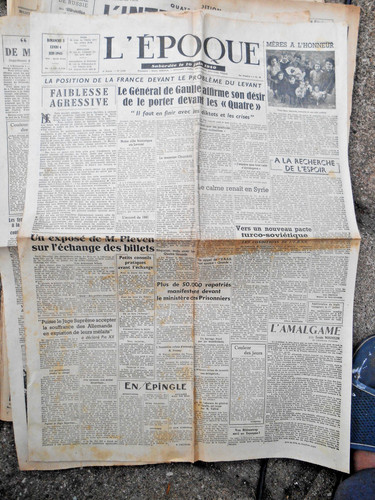 Journal ancien époque 4 - journal,