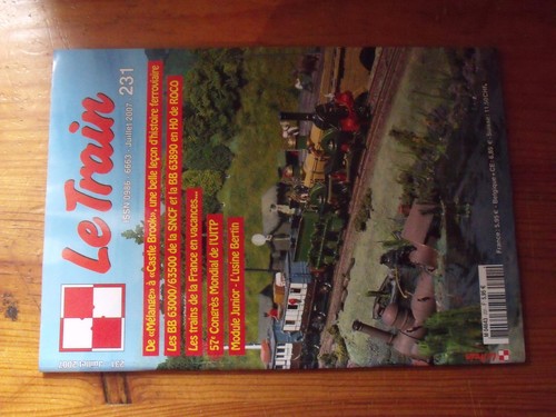 Revue le train - revue, n°231