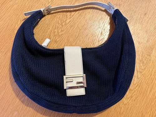 Fendi croissant vintage knit - fendi,
