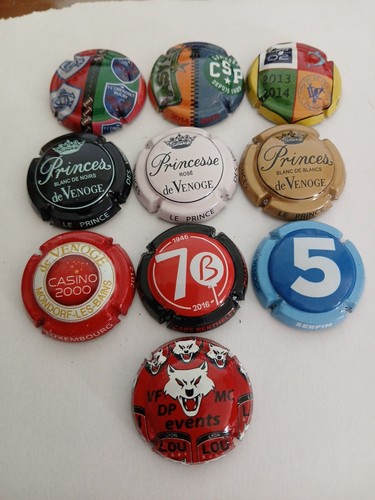 Capsule champagne lot - capsule, 10