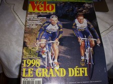 VELO MAG 339 02.1998 EQUIPE FESTINA VIRENQUE CYCLO CROSS MENGIN CALENDRIER 98