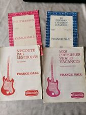 Partition France Gall Bagatelle / serge Gainsbourg