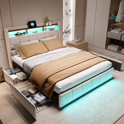 Lit basculant avec - , boîtier