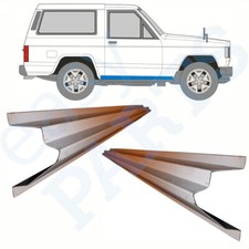 PATROL 1979-1993 Tôle de Réparation de Seuil / Droite = Gauche / Paire