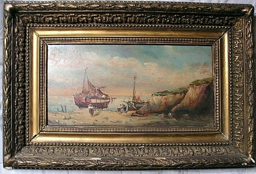 Tableaux xix ème marine - marine,