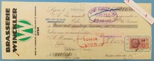 ● Brasserie WINCKLER Lyon 1939 rues de l'humilité vigilance Bonnefoi - Yenne