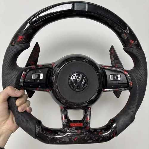 Volant volkswagen carbone - volant, en