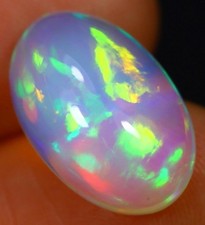 Opale 5,70cts 100% NATURELLE et ÉQUITABLE! (NO INDIAN FAKE!) +VIDEO!!