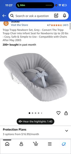 Stokke tripp trapp newborn - trapp, set