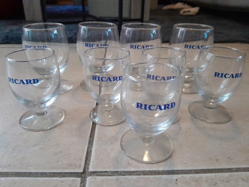 Lot verres ballon - ballon, ricard