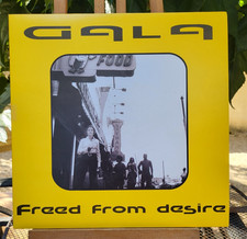 Gala – Freed From Desire  Maxi 45T 12" ITALY Press 2023 Edition Limitée