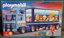 PLAYMOBIL 4068 CAMION semi-remorque porte container ANNIVERSAIRE  NEUF