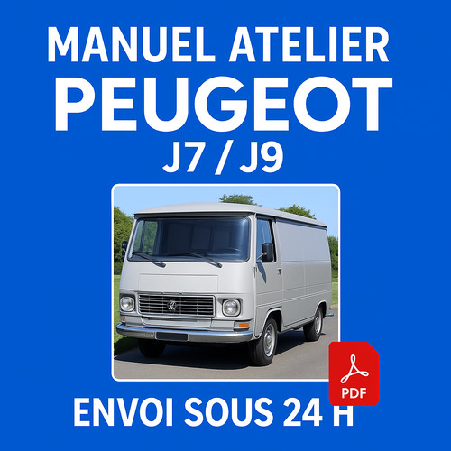 Manuel atelier peugeot j9 - j7,