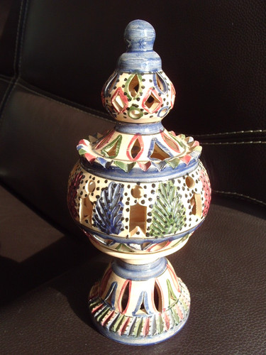 Lampe lanterne bougeoir - lampe,