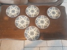 BELLE SERIE DE 6 ASSIETTES