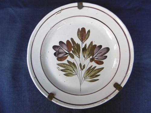 Assiette faience sud - assiette,