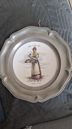 Assiette art métiers du - assiette, d'art