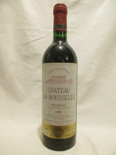 Fronsac château rousselle - , la