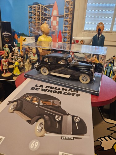 Grande voiture tintin kuifje - grande,