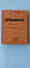 MANUEL SCOLAIRE ancien  GRAMMAIRE cours moyen et supérieur HATIER