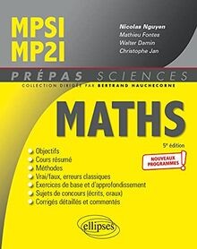 Mathématiques mpsi mp2i - mathématiques, mpsi/mp2i