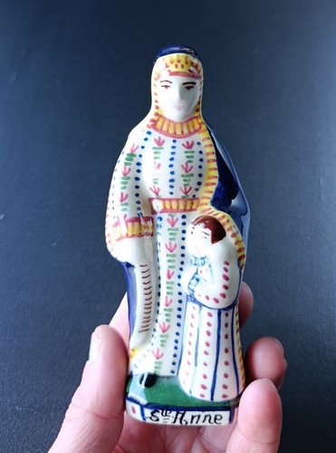 Ancienne statuette sainte anne - ancienne,