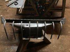 grelinette 8 dents avec marche pieds anti-dérapant sans manche (70cm de travail)