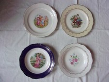 Lot assiette en faïence ancienne St Amand les eaux vintage