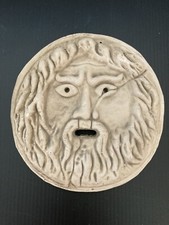 Médaillon En Plâtre "Bocca