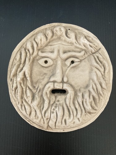 Médaillon plâtre bocca - médaillon, "bocca