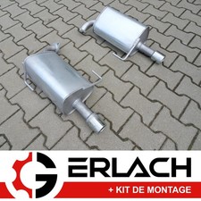 Echappement silencieux pour