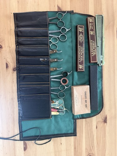 Vintage barber lot straight - vintage, lot: