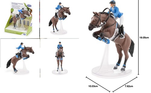 Figurine cheval saut - figurine, de