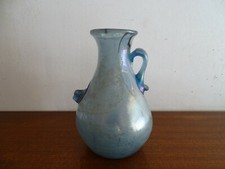 Vase verre irisé type