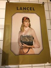 Affiche Poster Original Rolled Vintage Poster Sac Lancel Paris 120x175 Cm