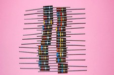 5X VINTAGE   Allen Bradley carbon resistor  2W ------7 values Old stock