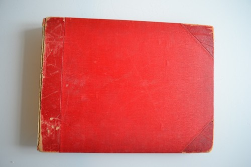 Album photo ancien - et, vide