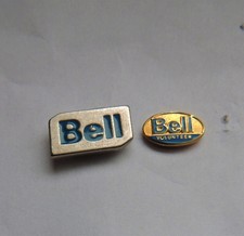 Insigne d'écusson vintage Bell Telephone Co Pin anstecknadel lot de 2...
