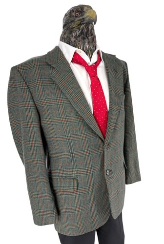 Veste blazer vintage laine - veste,