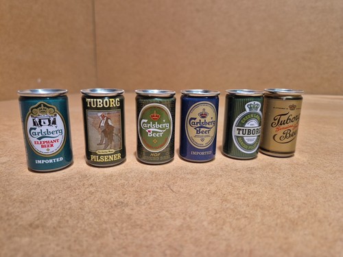 Minis canettes bière - 6, de