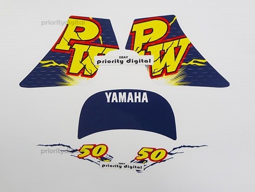 1996 yamaha pw50 - 1996, decals